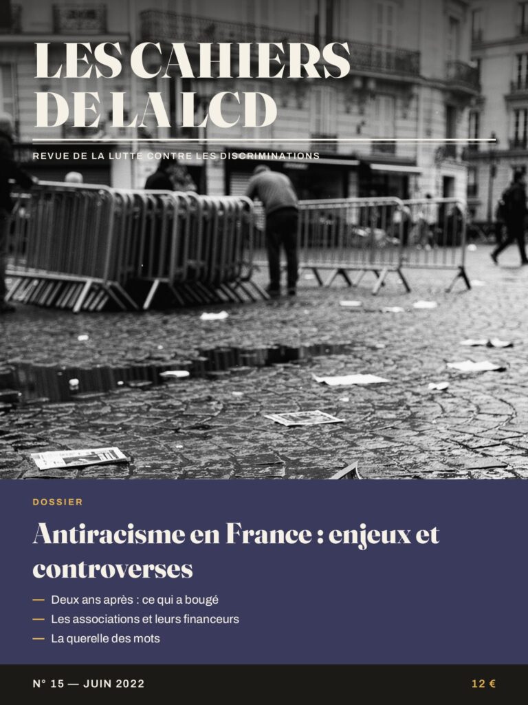Couverture N° 15 : Antiracisme en France : enjeux et controverses