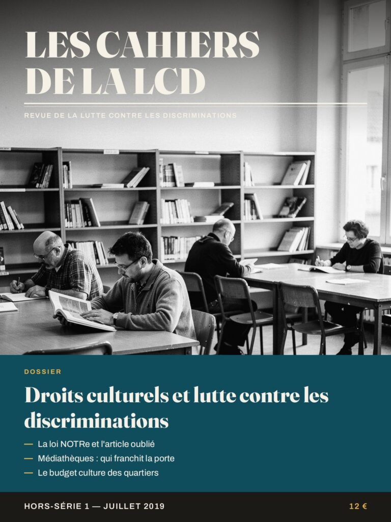 Couverture Hors-série 1 : Droits culturels et lutte contre les discriminations