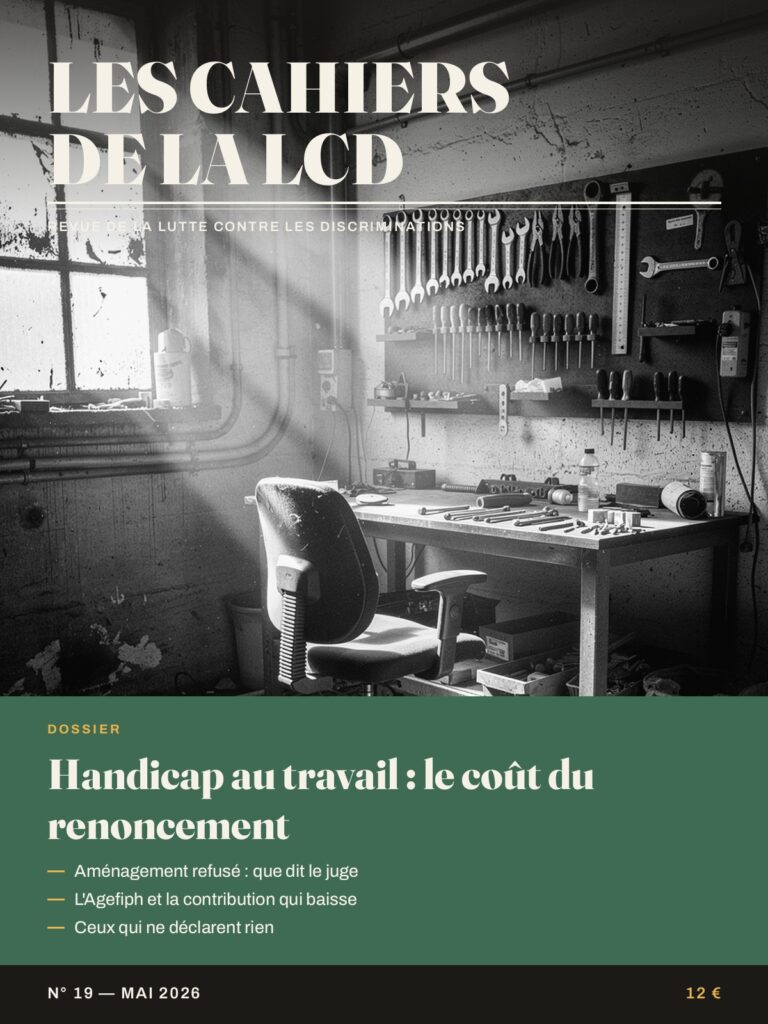 Couverture N° 19 : Handicap au travail : le coût du renoncement