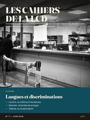 Couverture N° 7 : Langues et discriminations