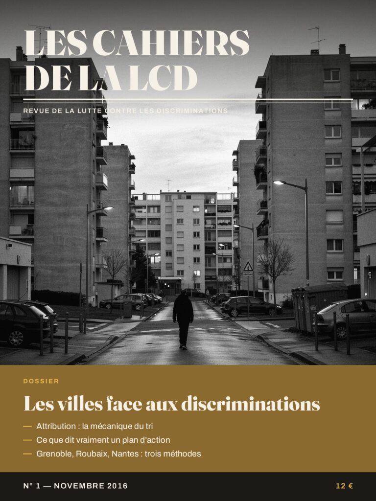 Couverture N° 1 : Les villes face aux discriminations